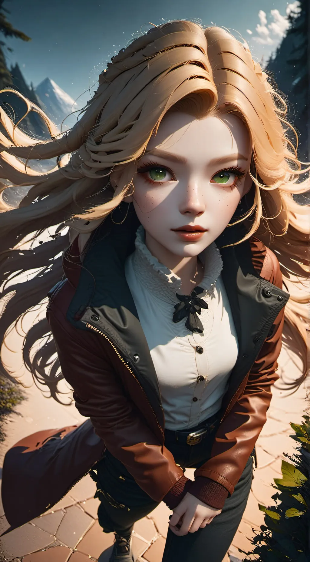 ai character: Nikita Riley  background