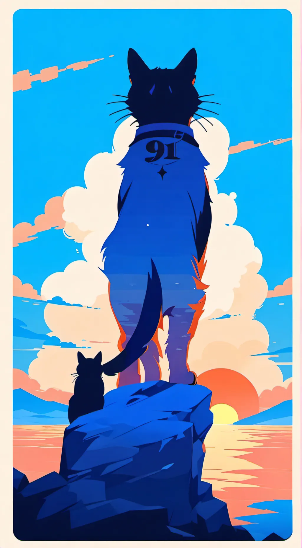 ai character: We're almost there background