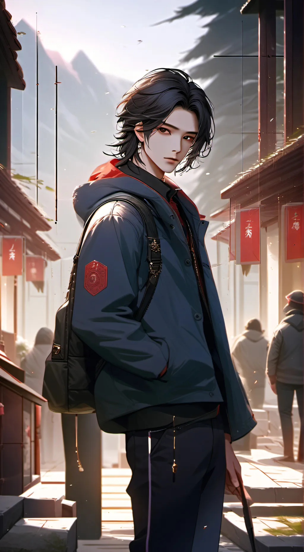 ai character: Edgar  background