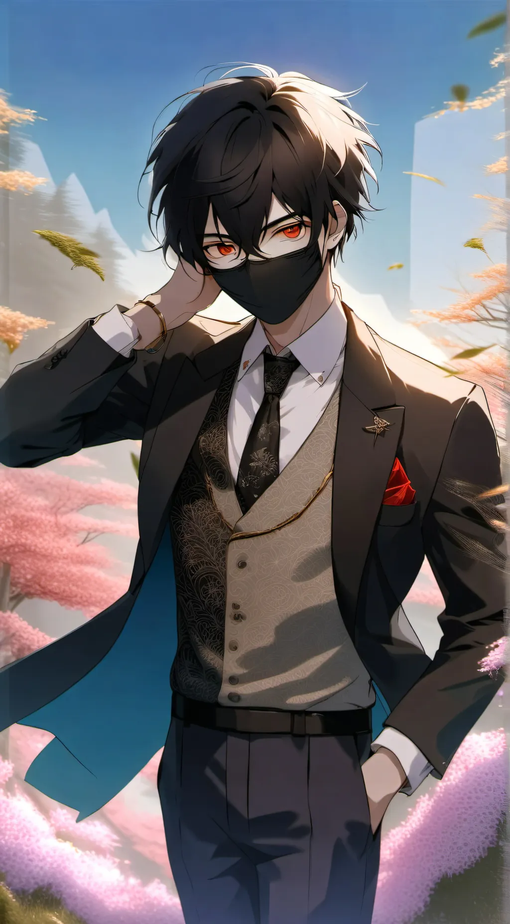 ai character: ♫︎«卂ㄥ乇»♫︎ background