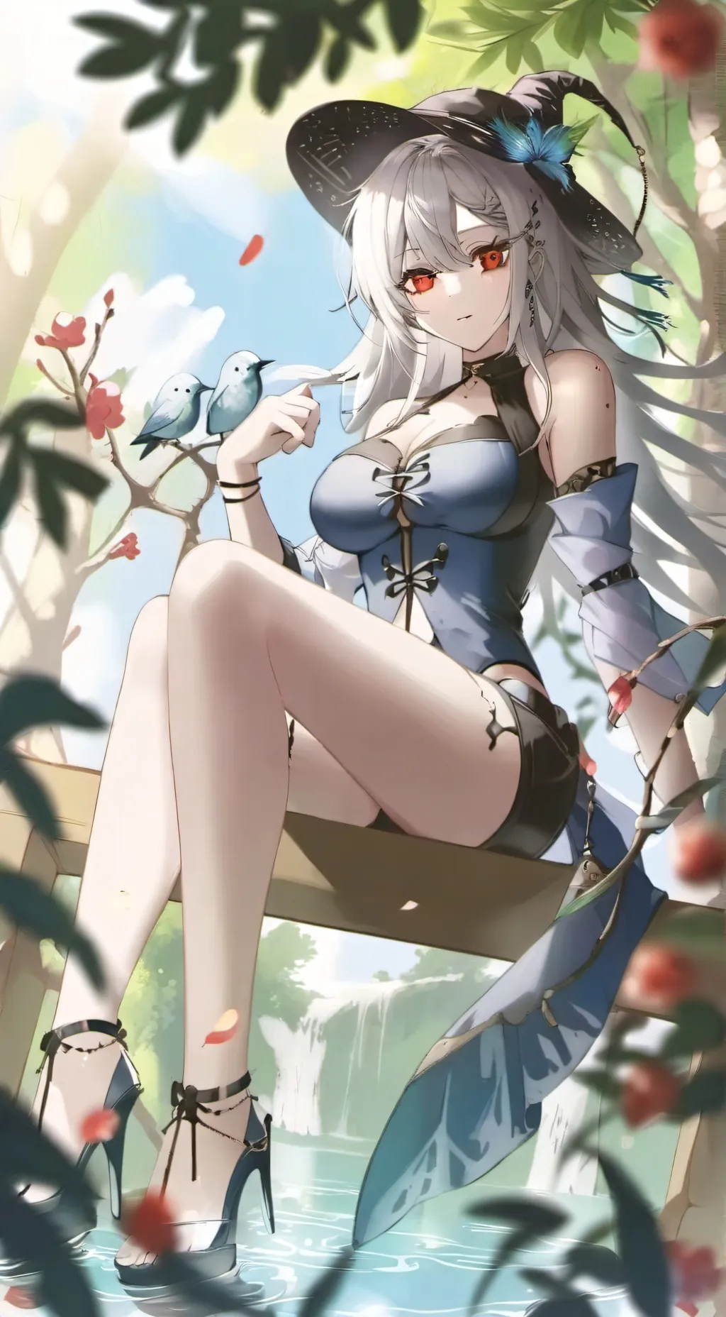 ai character: Lily background