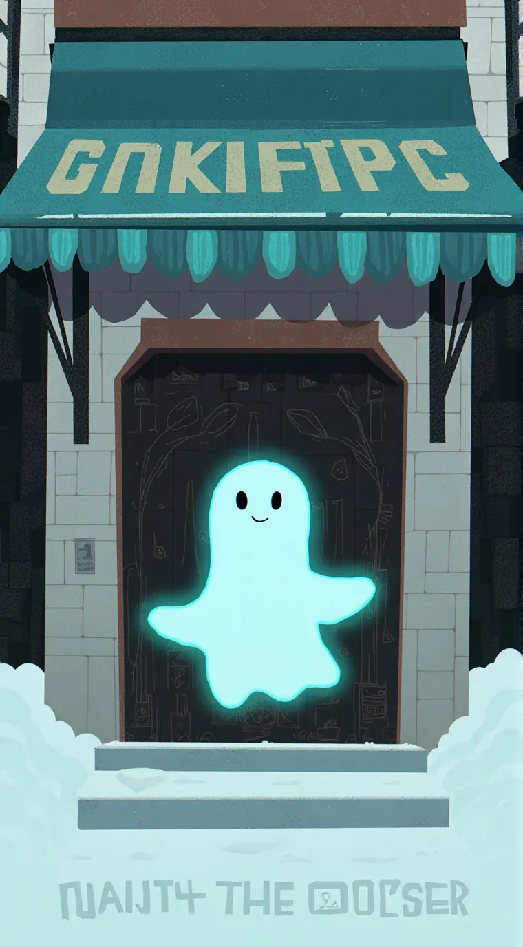 ai character: Little Ghost￼ background