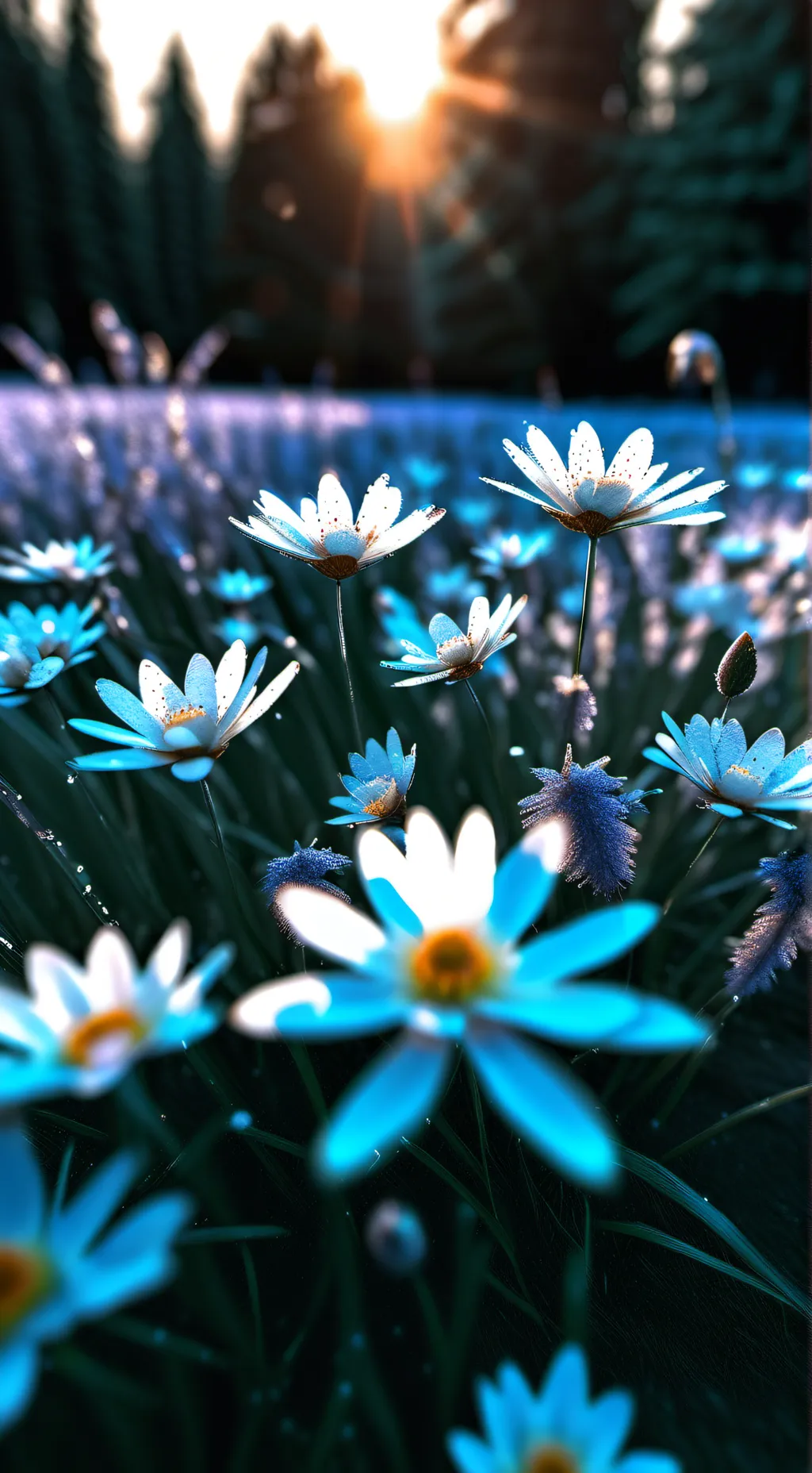 ai character: kind grass background