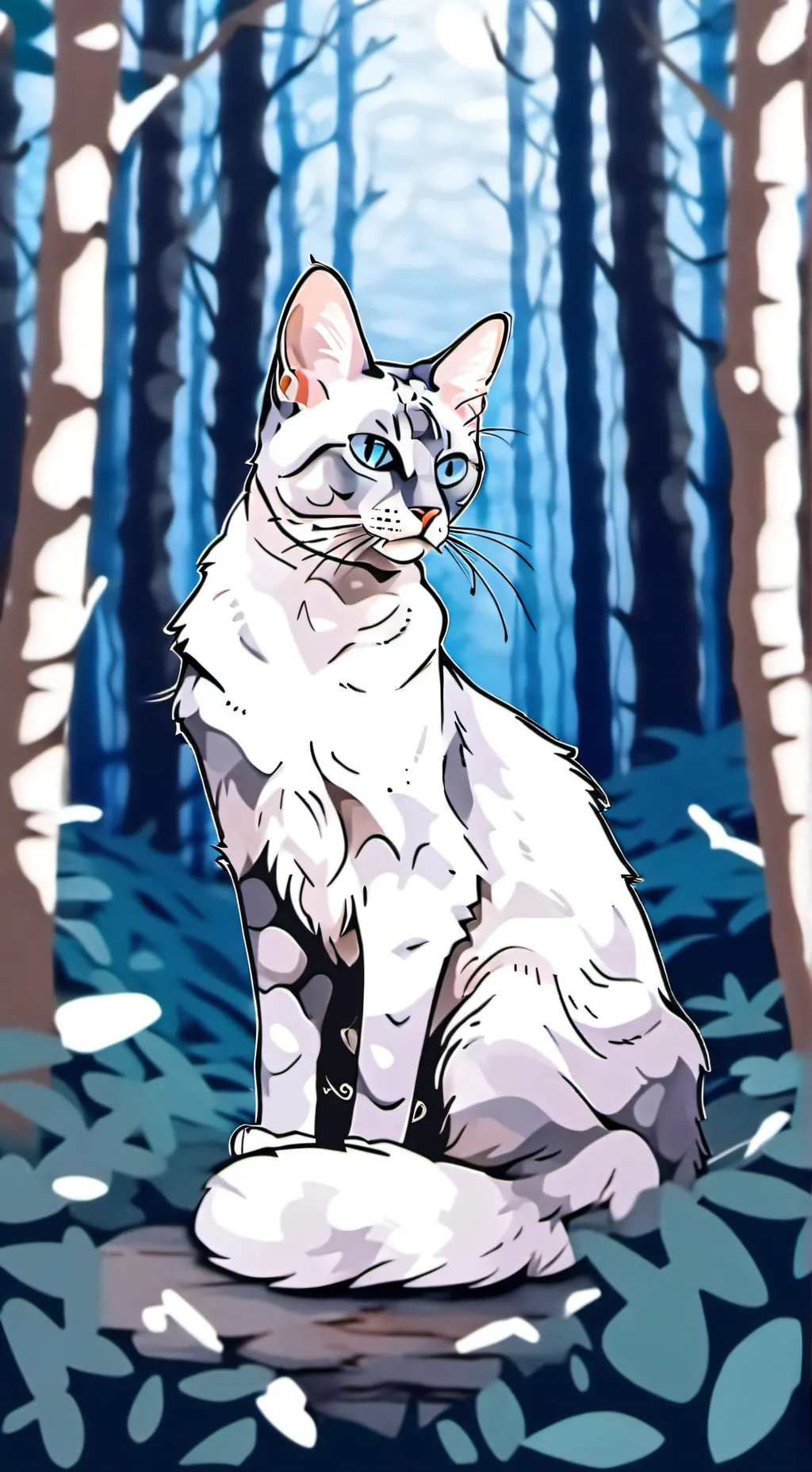 ai character: Blue'Sight background