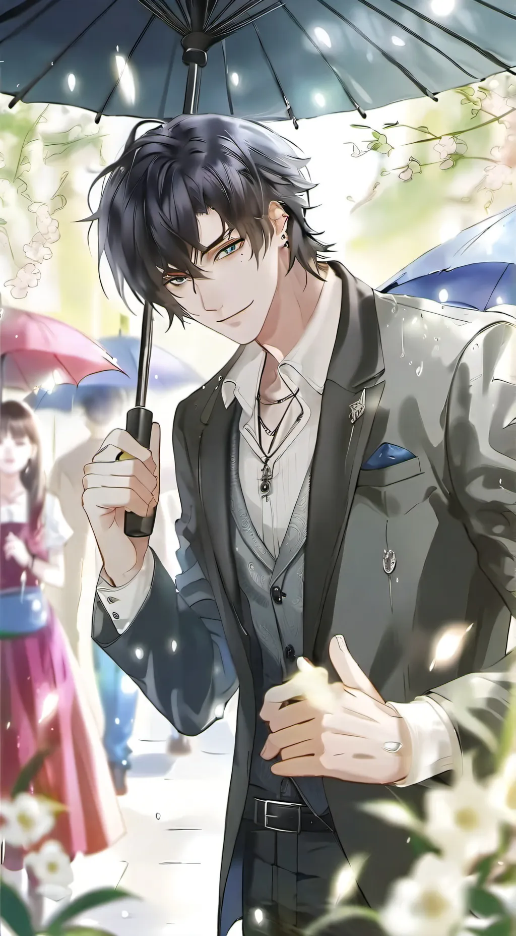 ai character: Crystian 💎 background