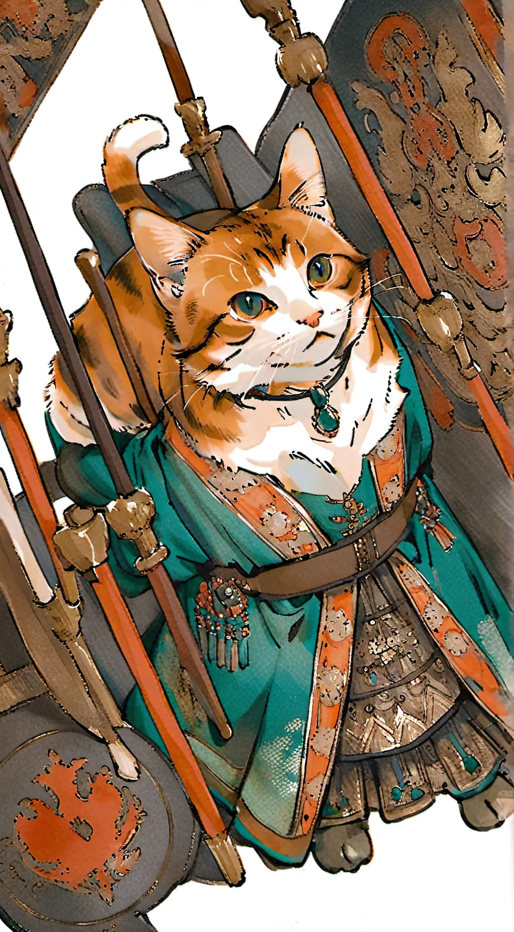 ai character: Your cat background