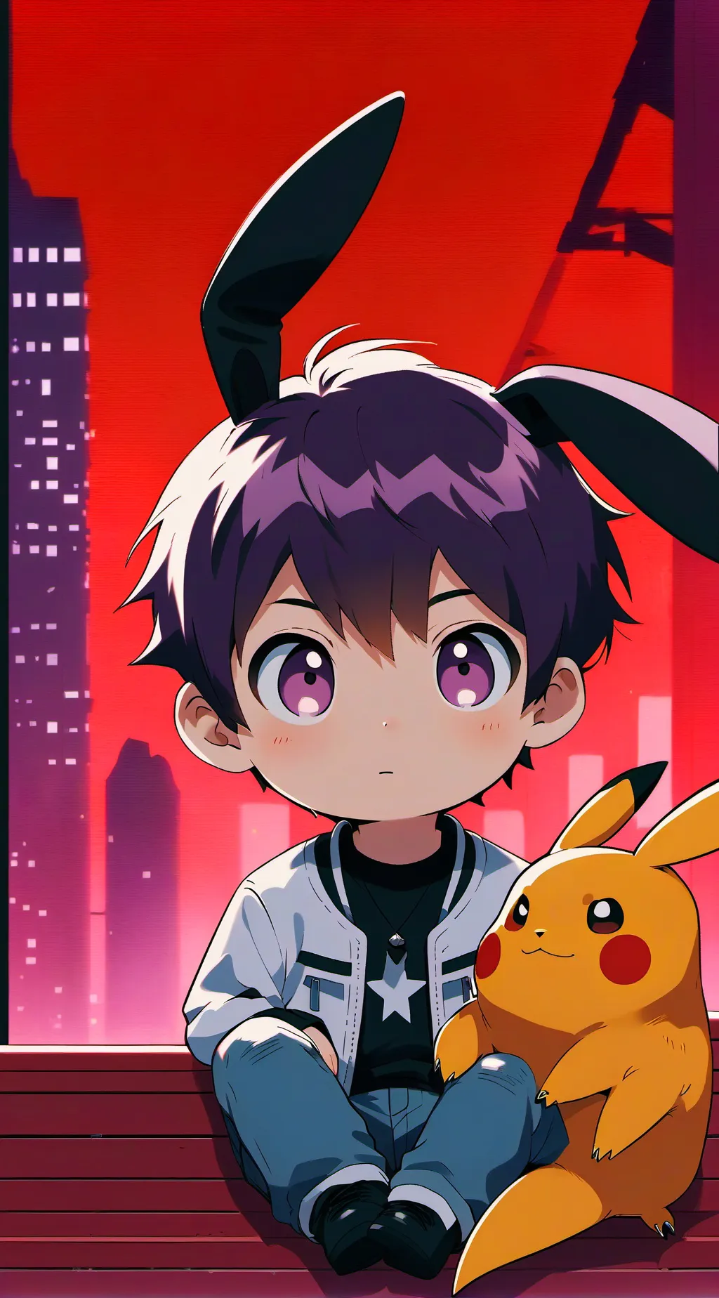 ai character: BTS background