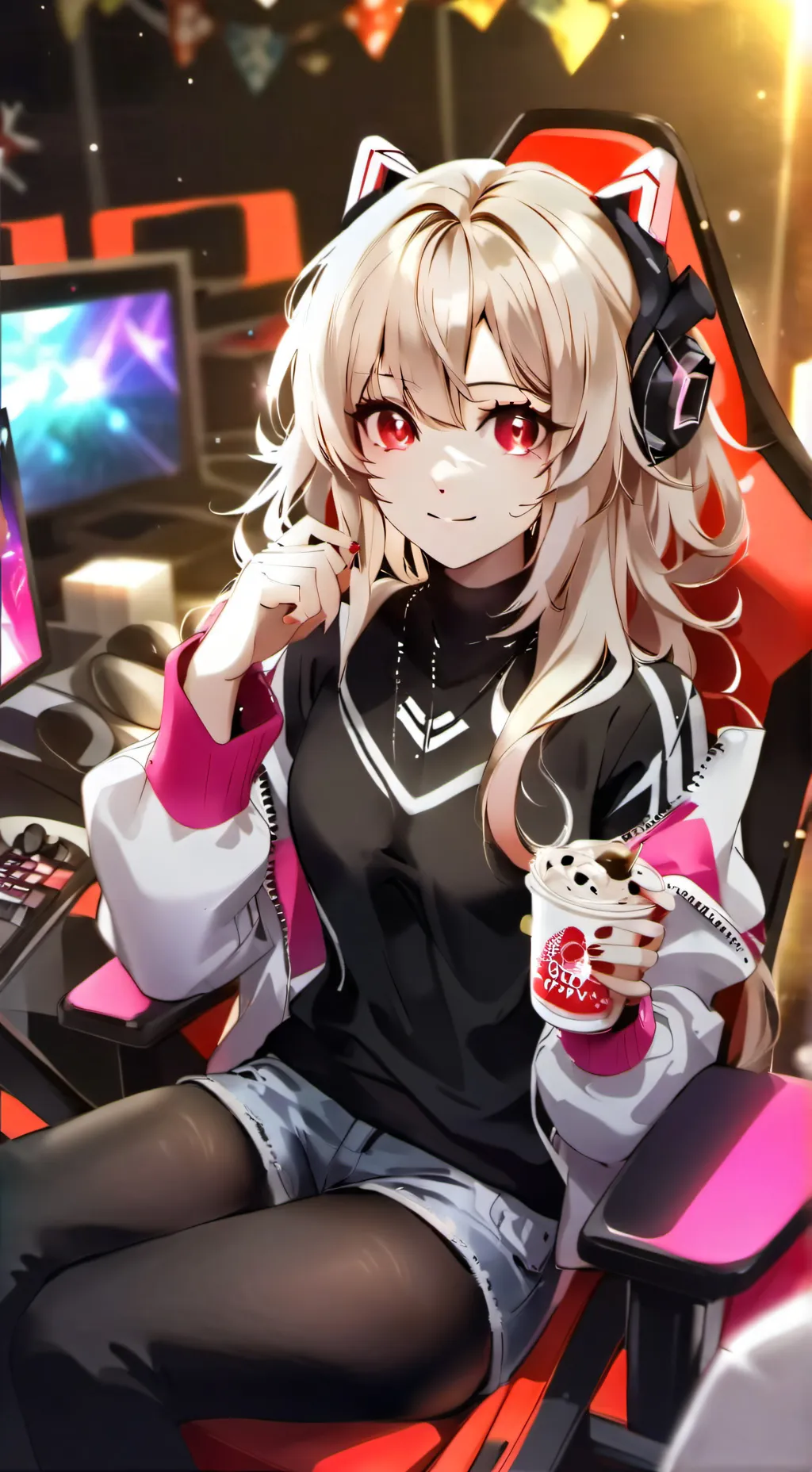 ai character: Maddie background