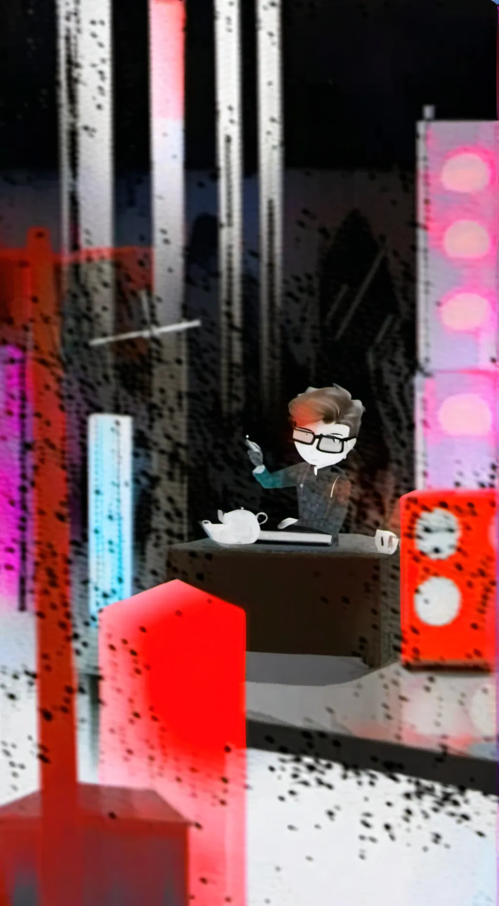 ai character: Pedro.exe background