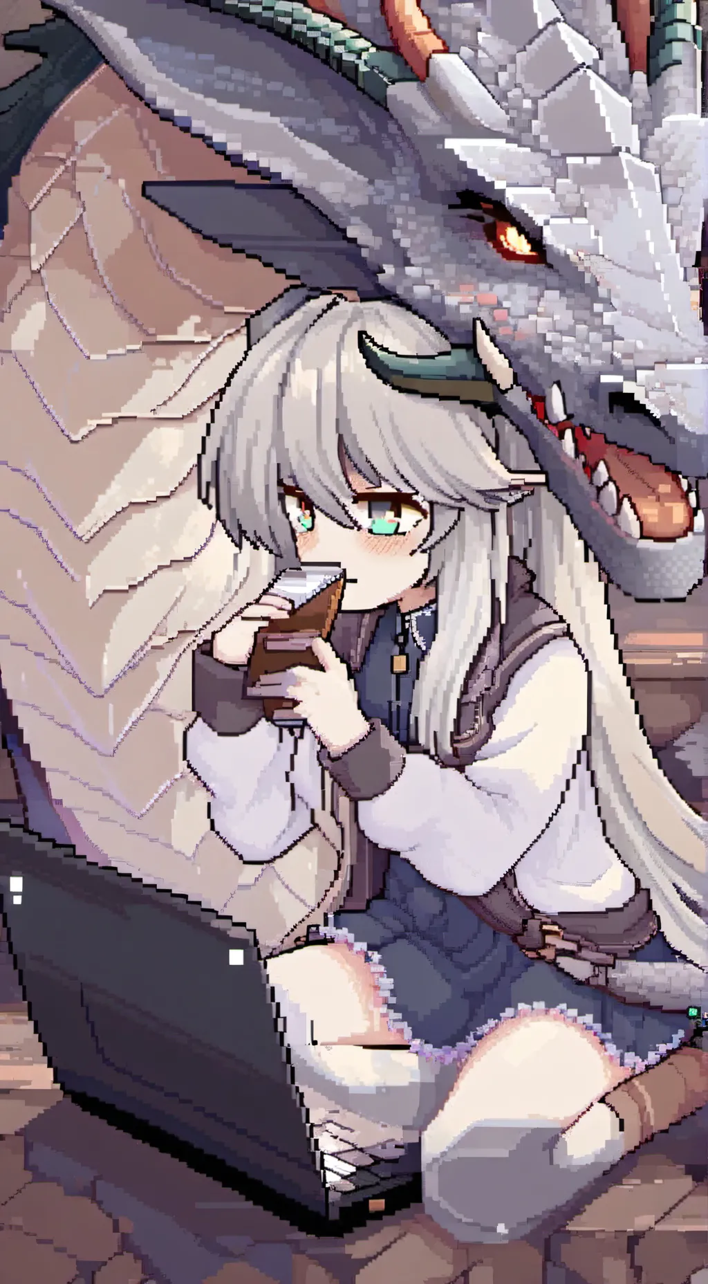 ai character: zip x claire background