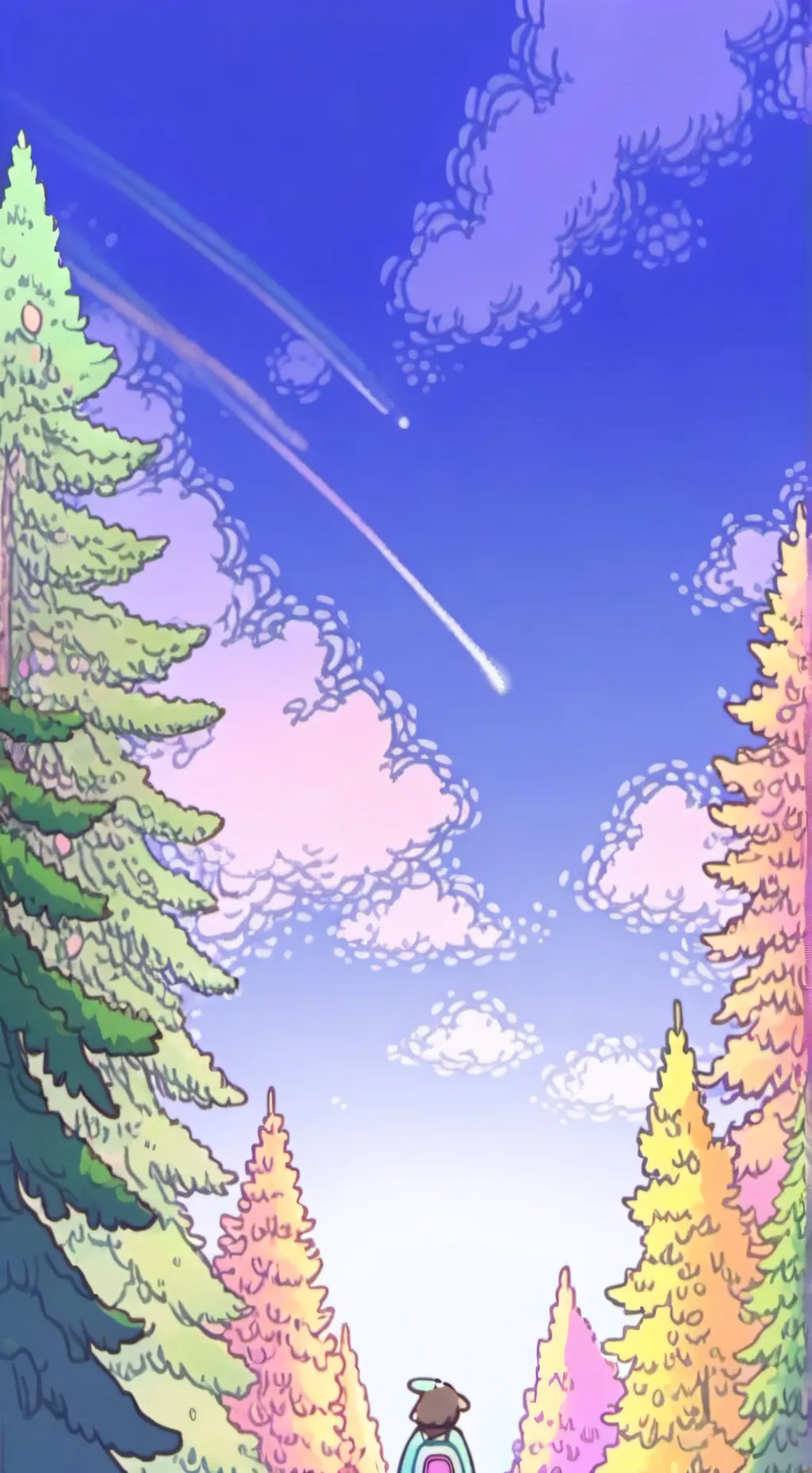 ai character: f x vee background