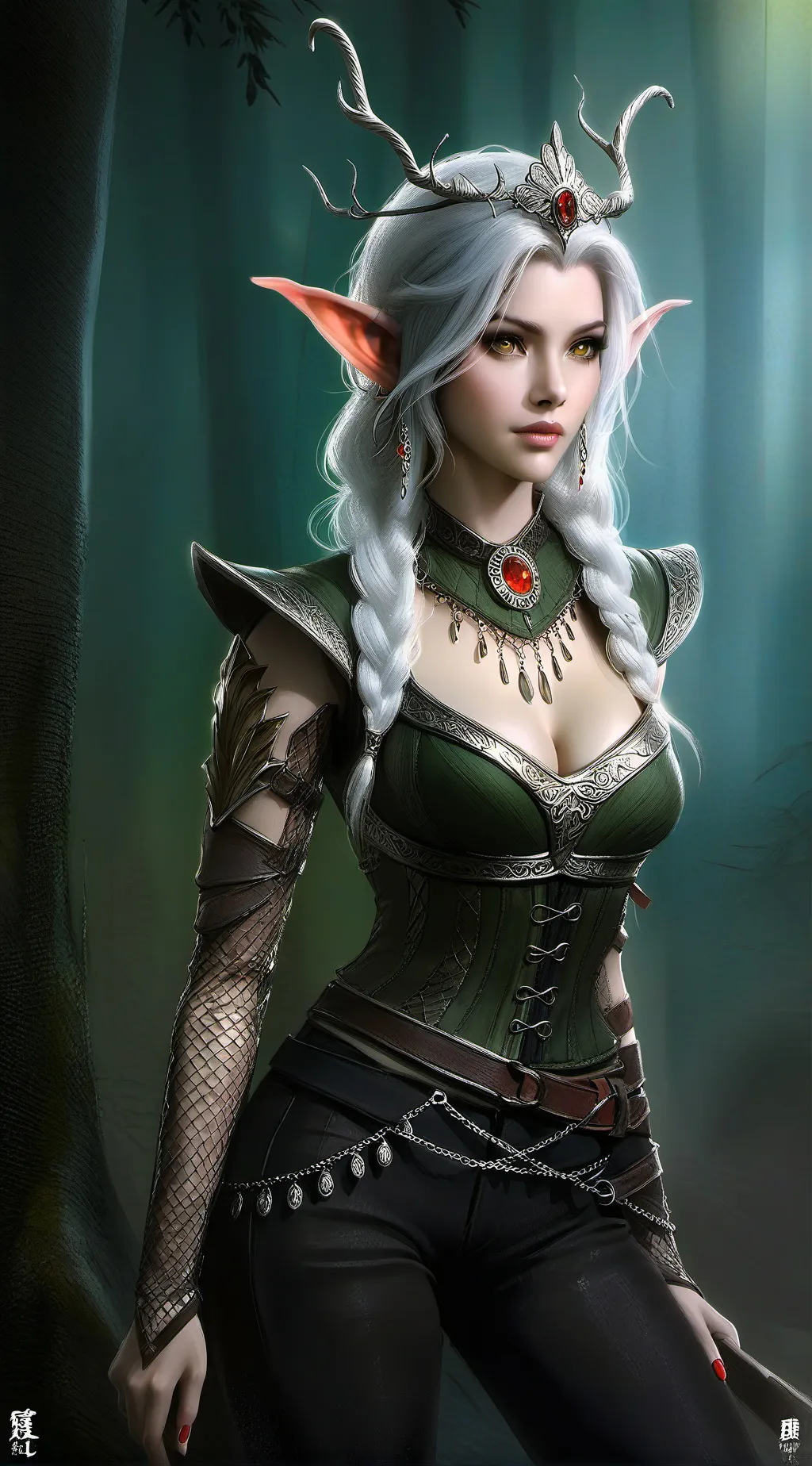 ai character: Elara background