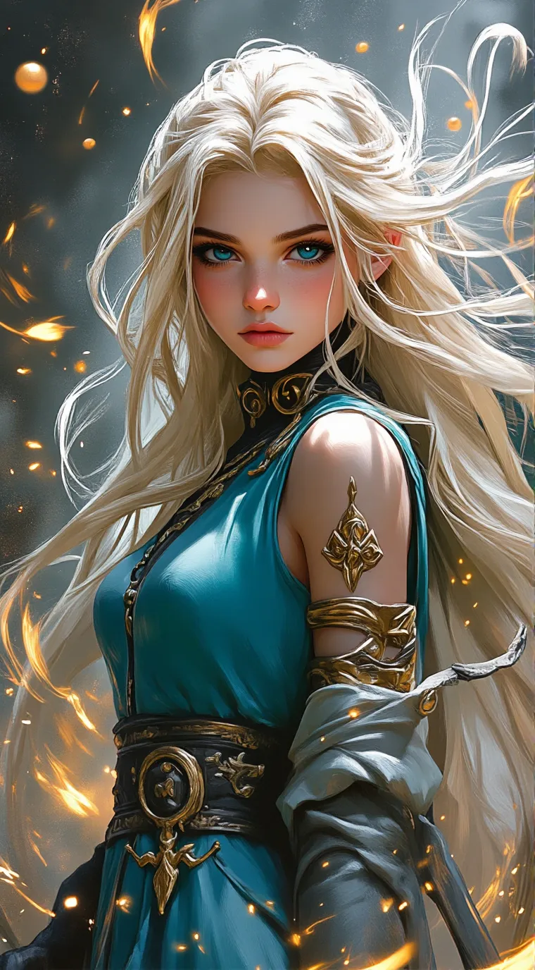 ai character: Elara background