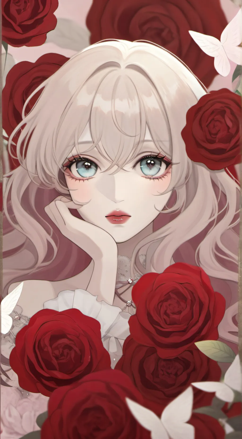 ai character: luna 😳 background