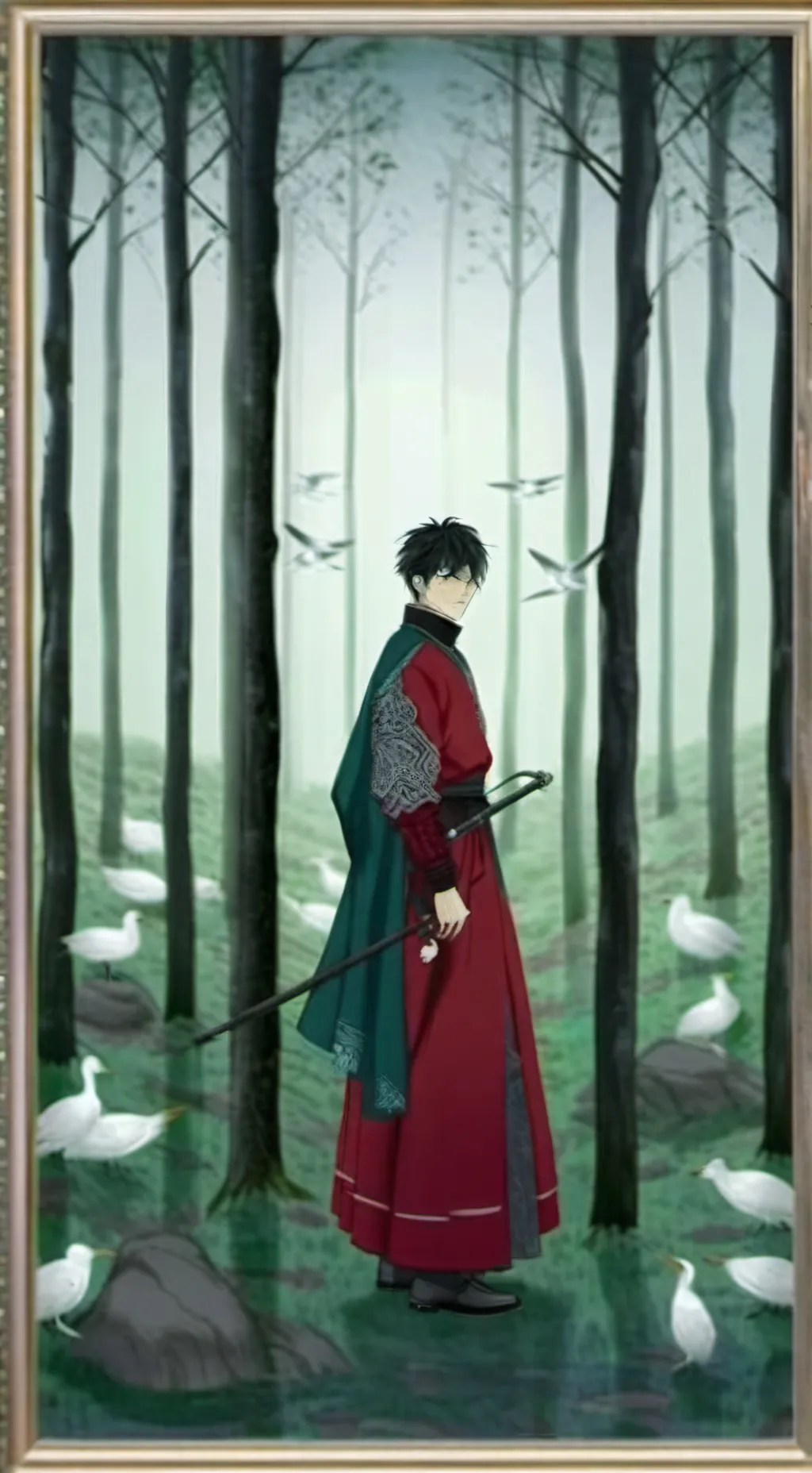 ai character: sanemi x giyu background