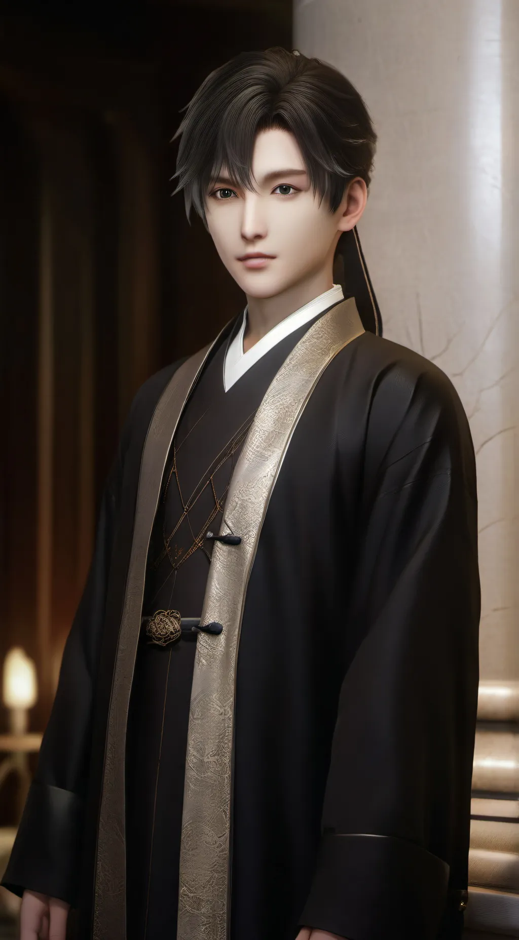 ai character: 池景穆 background