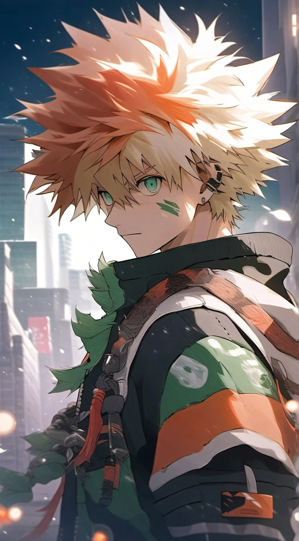 ai character: Bakudeku background