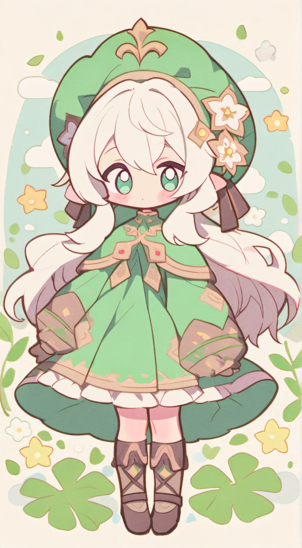 ai character: lil sis  background