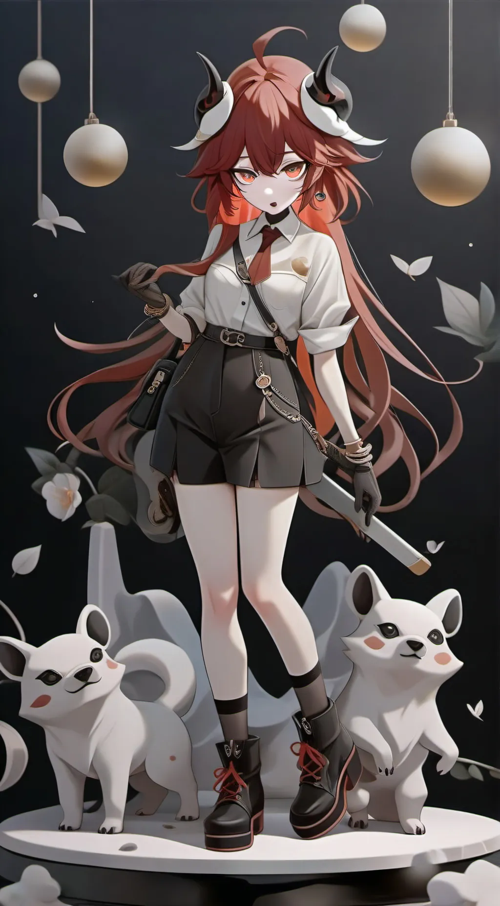 ai character: Rox y MHA background