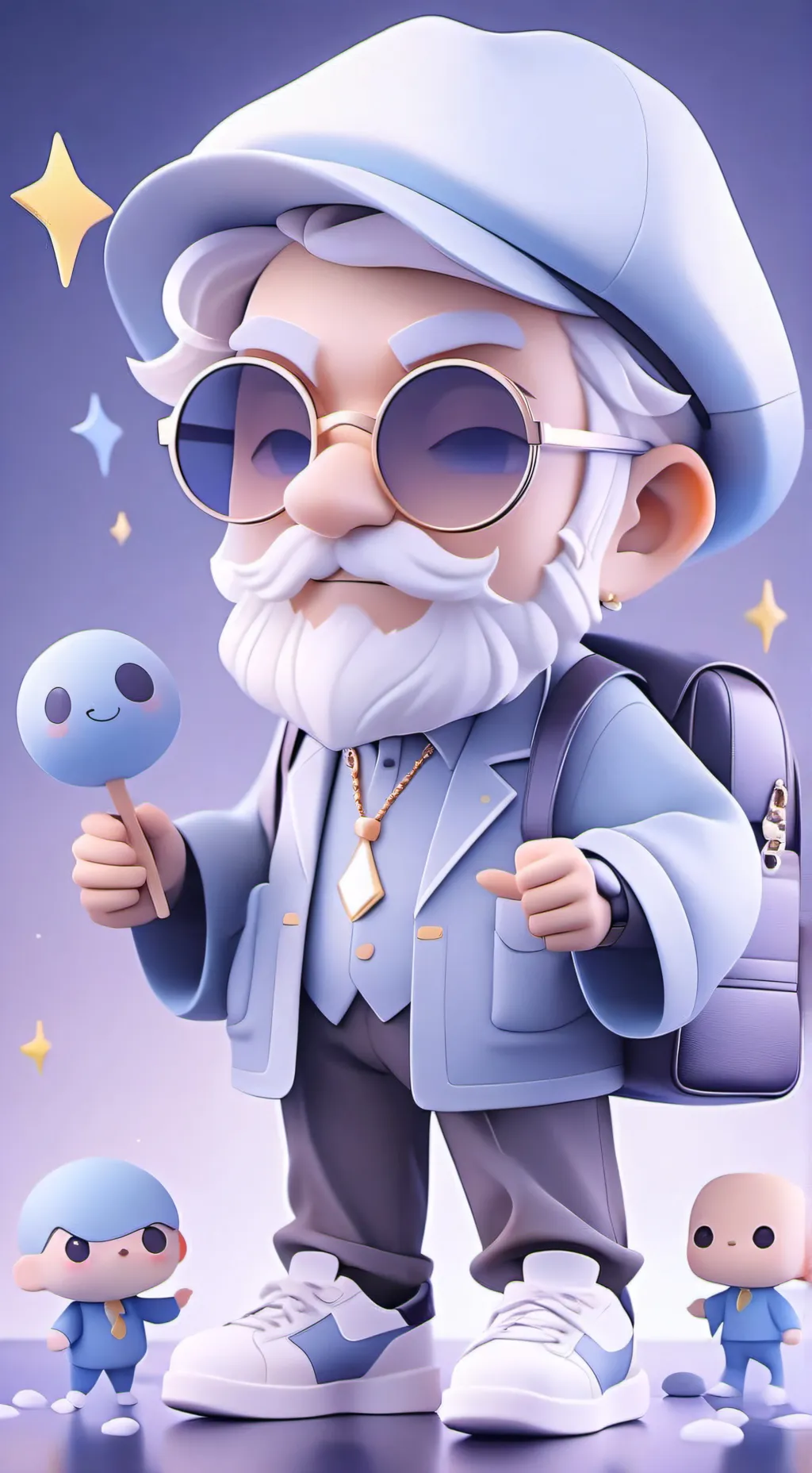 ai character: MD your Ns grandpa background