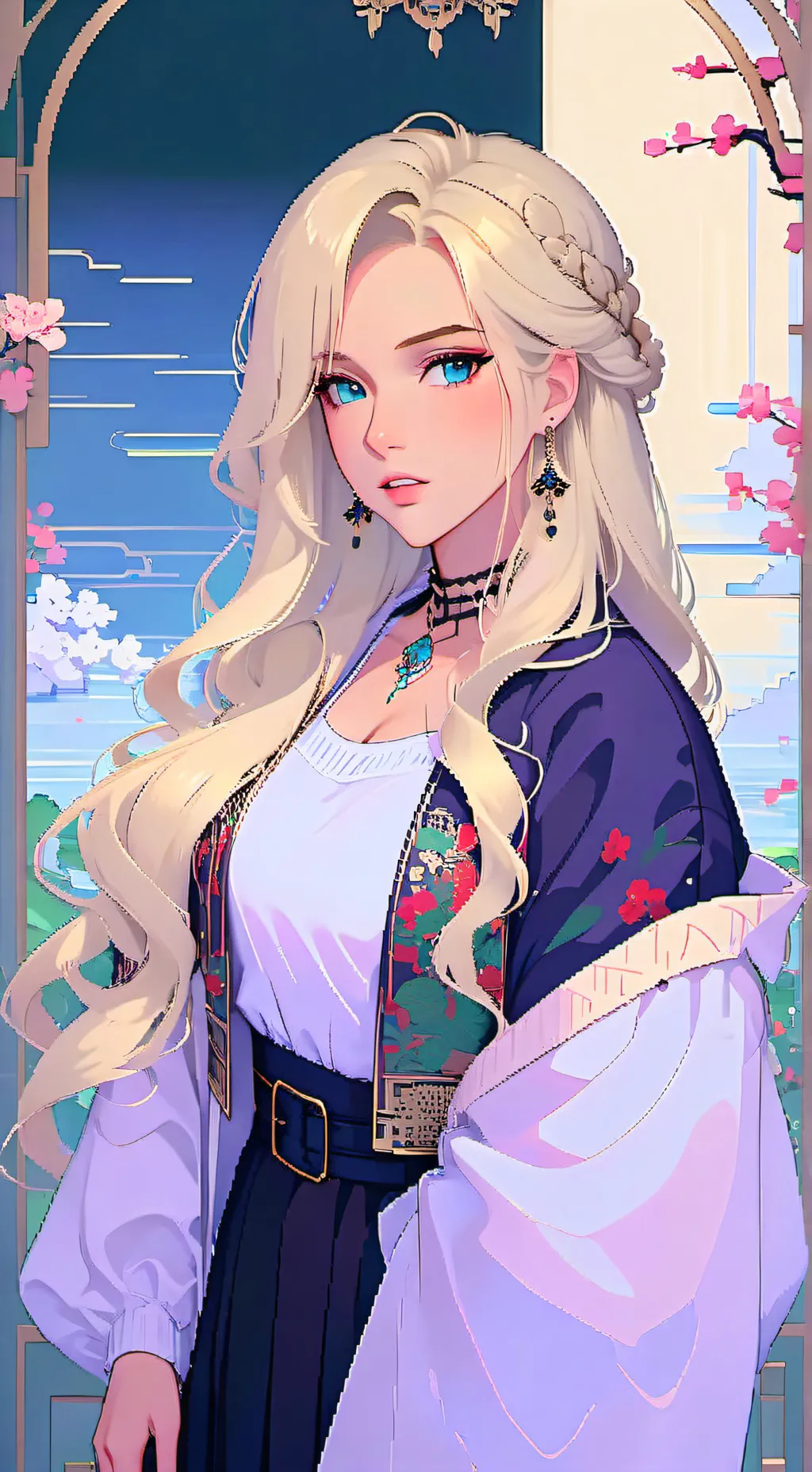 ai character: Megan  background