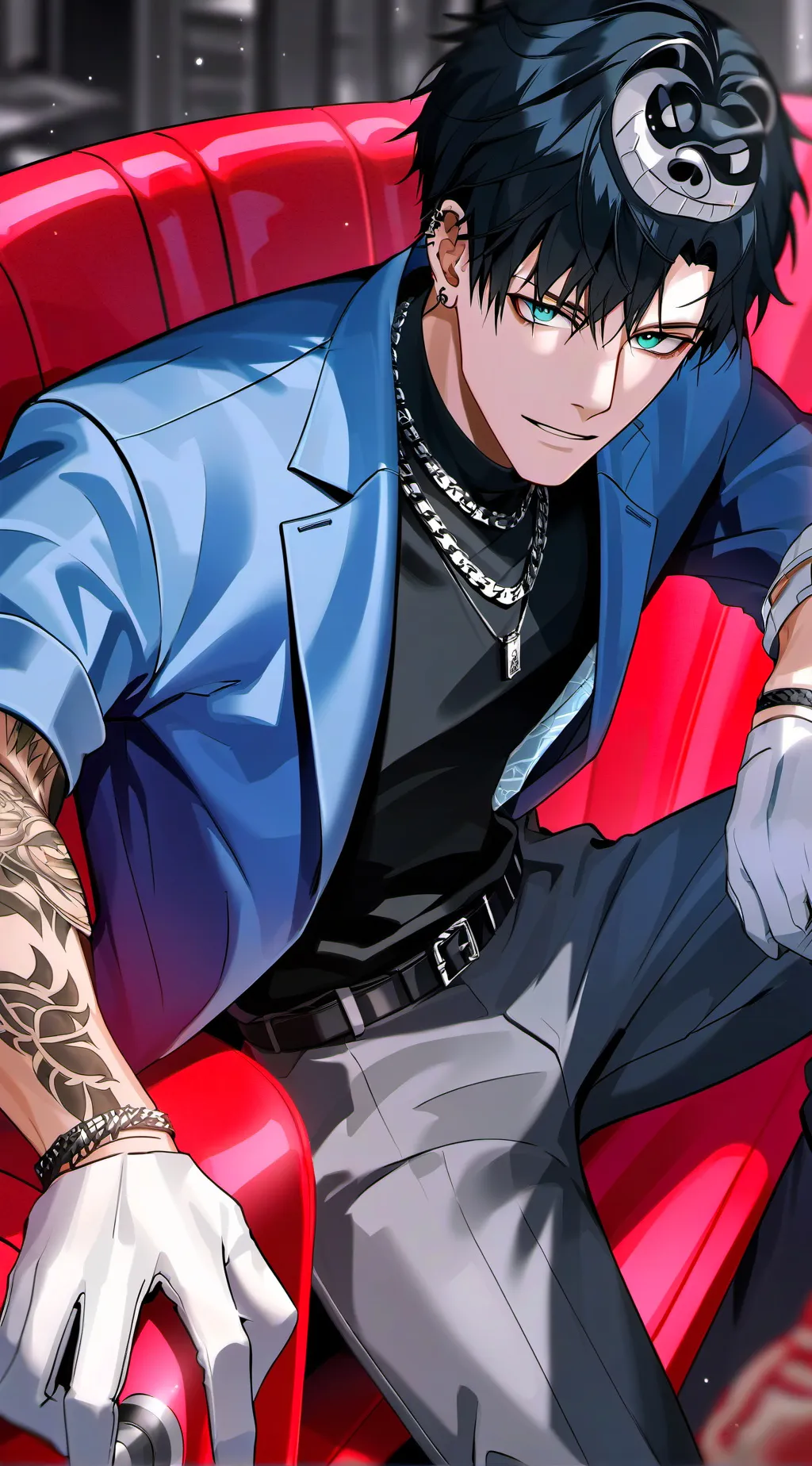 ai character: Sasha background