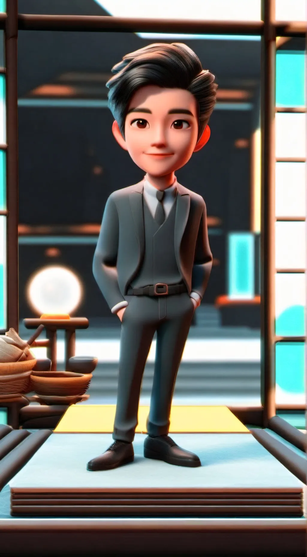 ai character: abey .. background