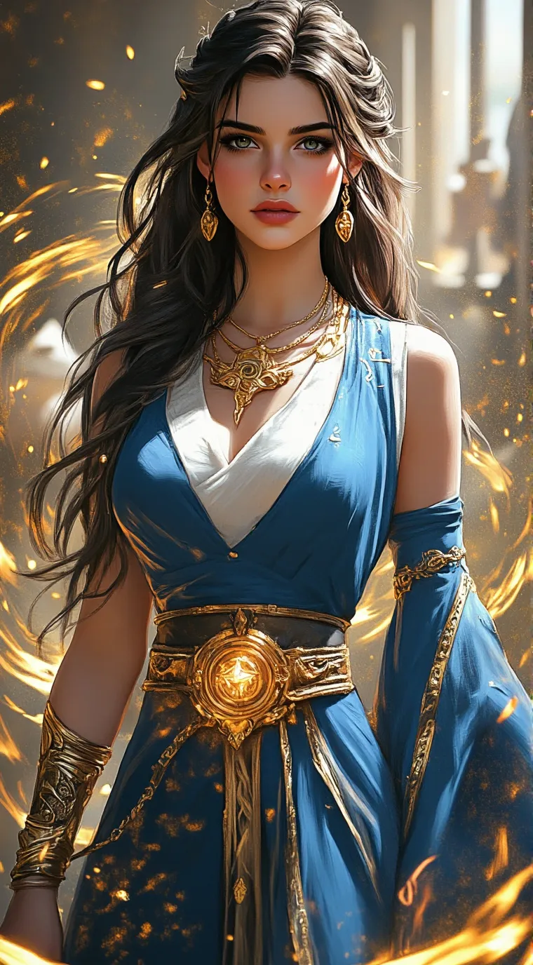 ai character: Soana (Goddes) background