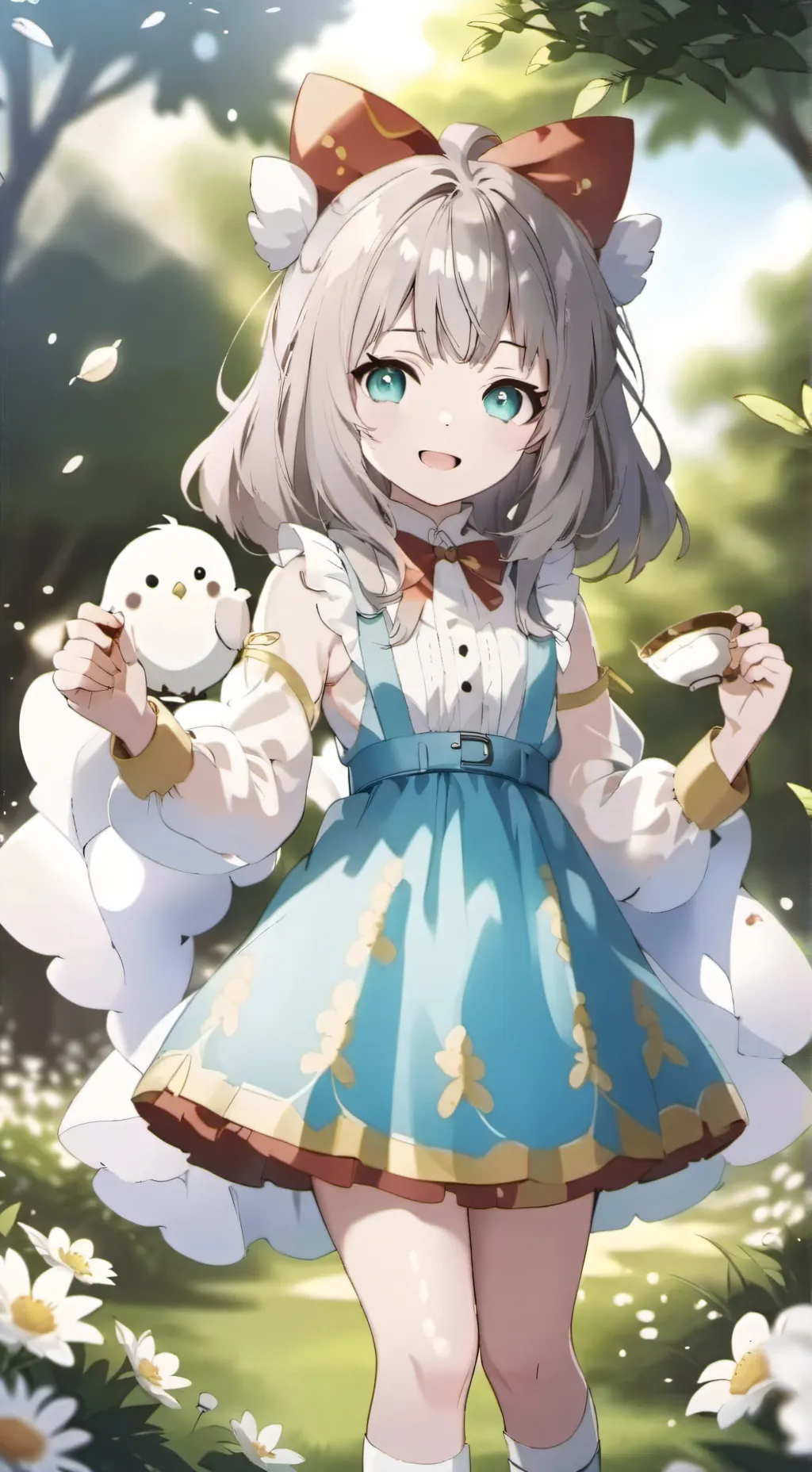 ai character: Bear background