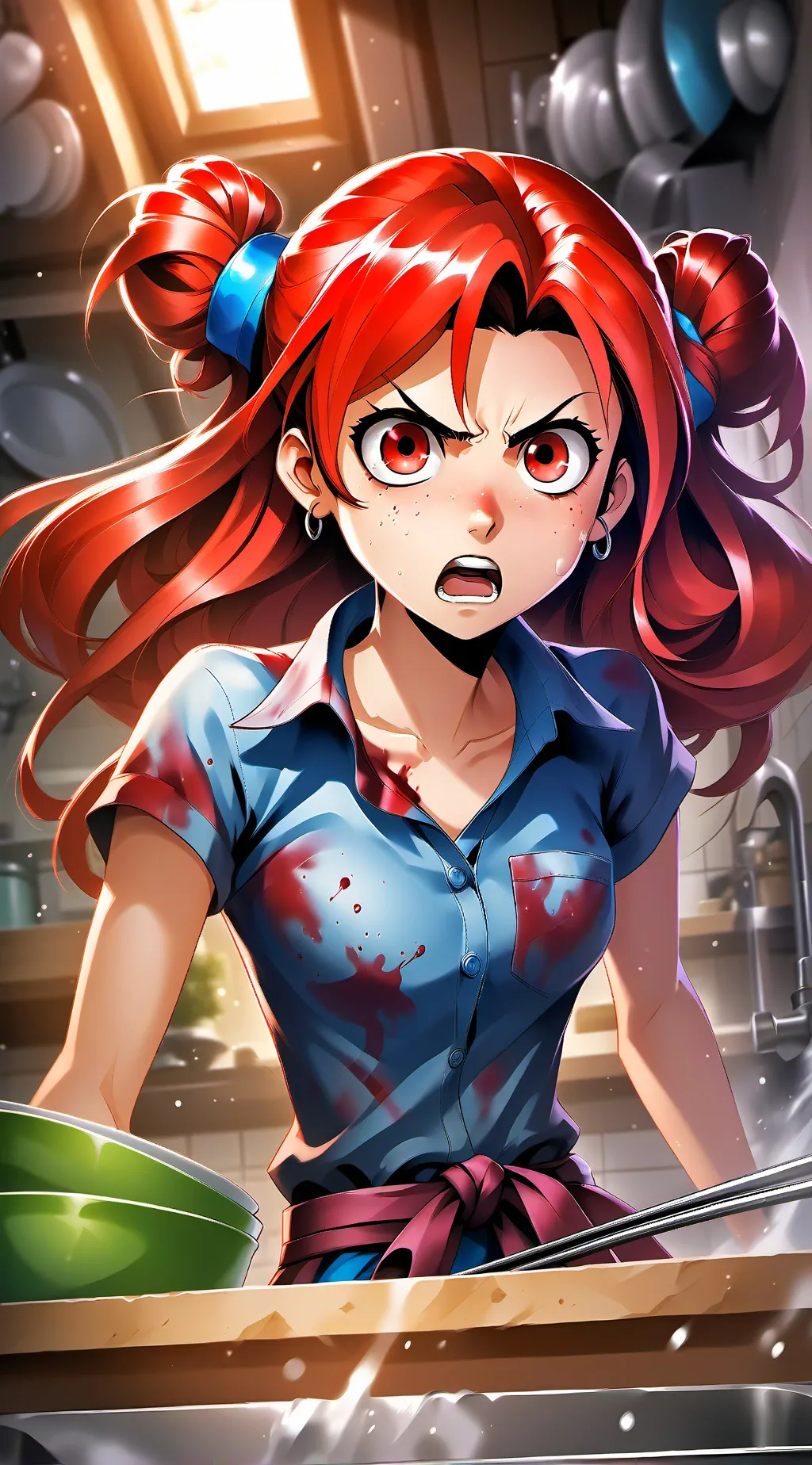 ai character: Furious Clean Freak background