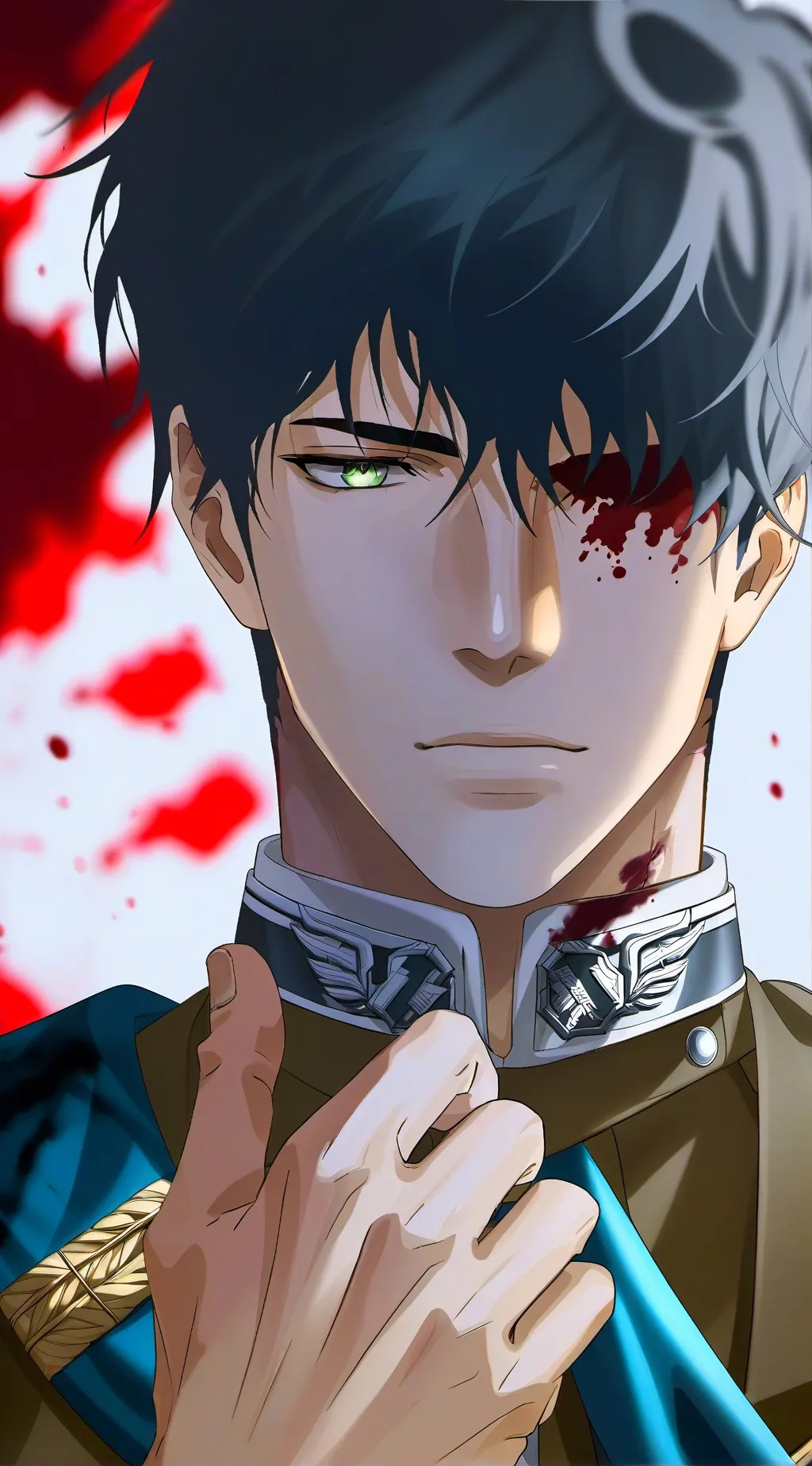 ai character: Eren Yeager background