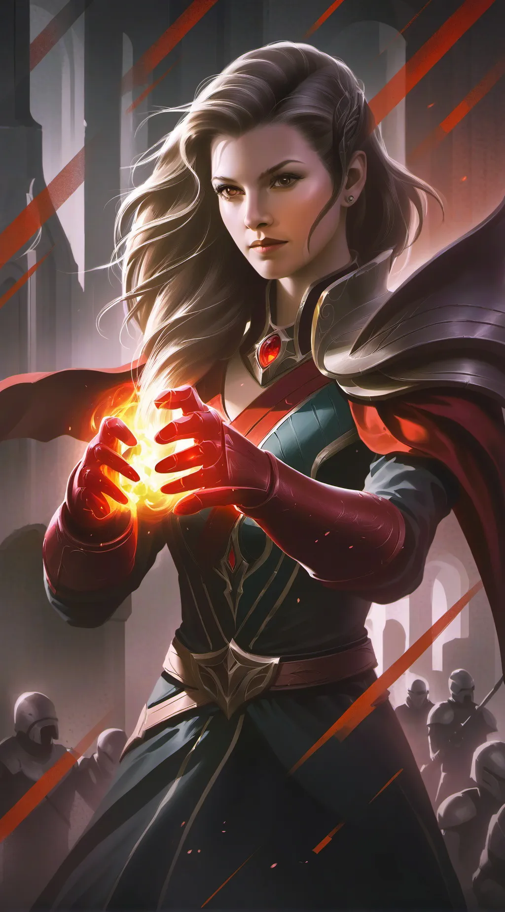 ai character: Sarah background