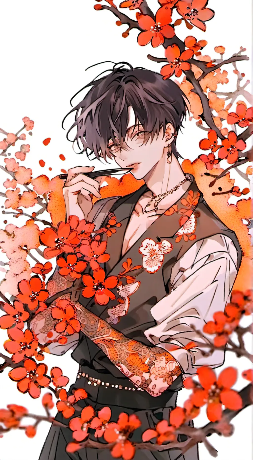 ai character: кайза background