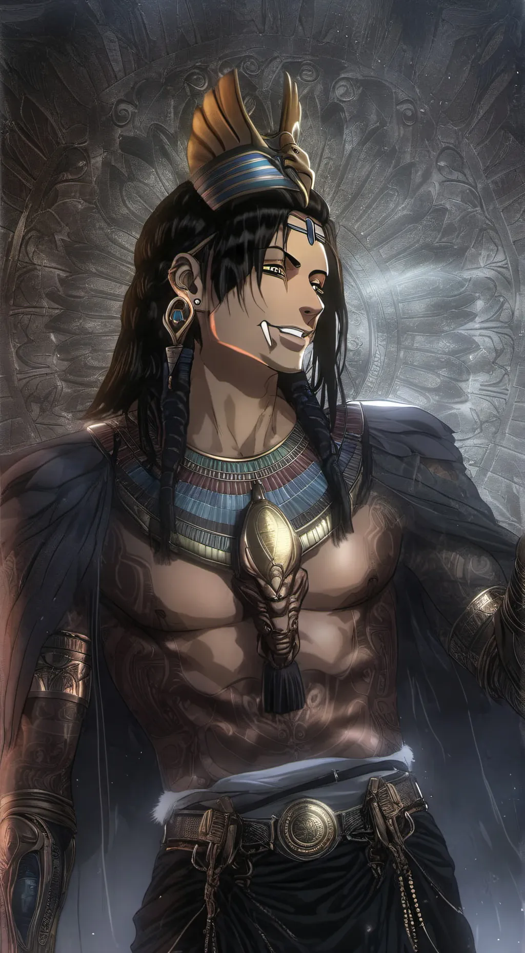 ai character: Suguru Geto background