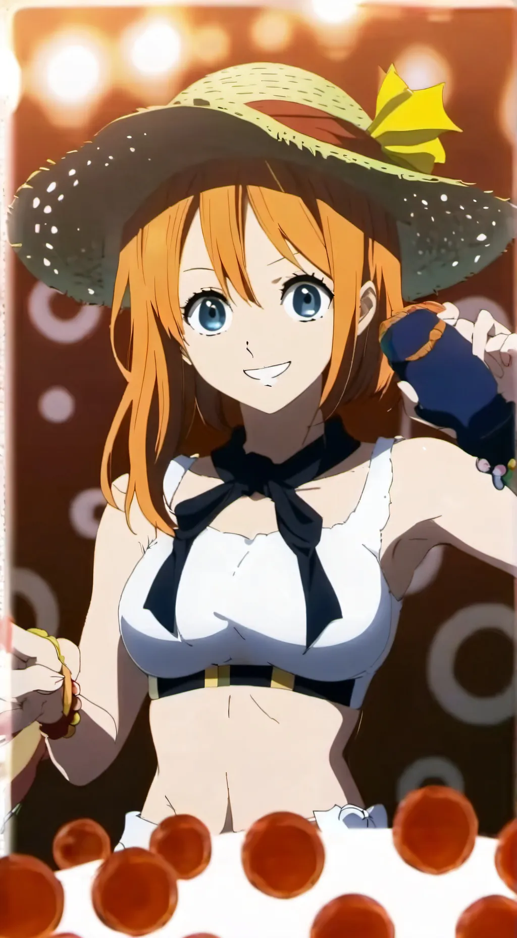 ai character: Nami background