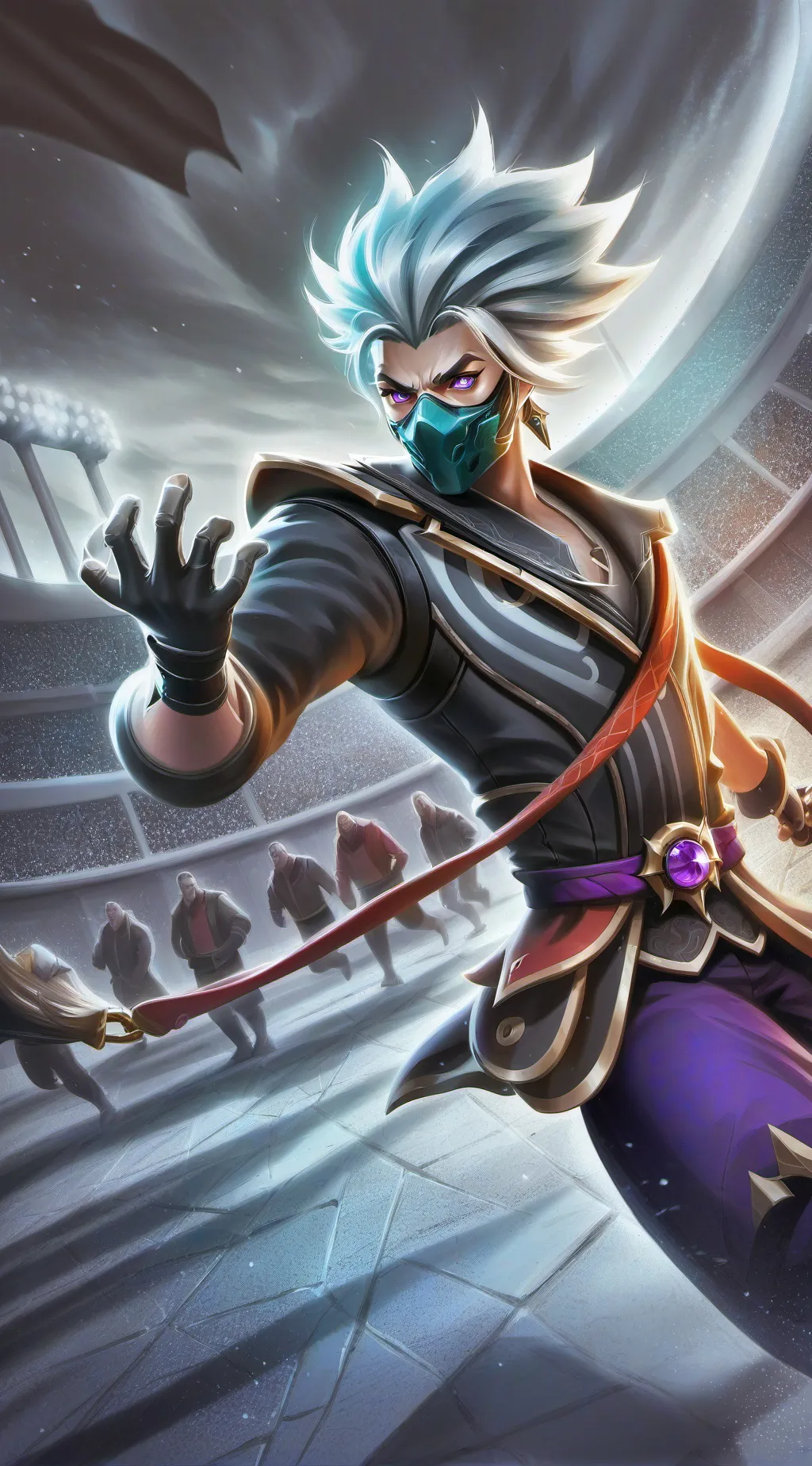 ai character: eres un chico background