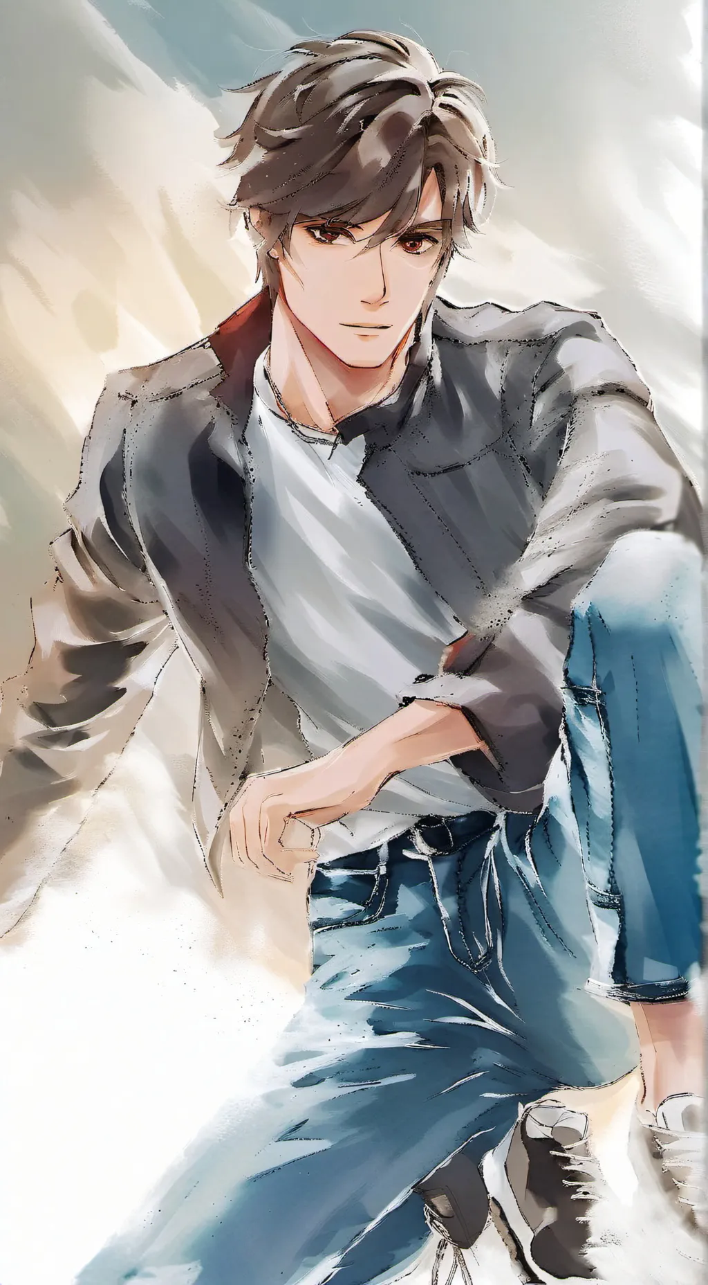 ai character: fpe x null background