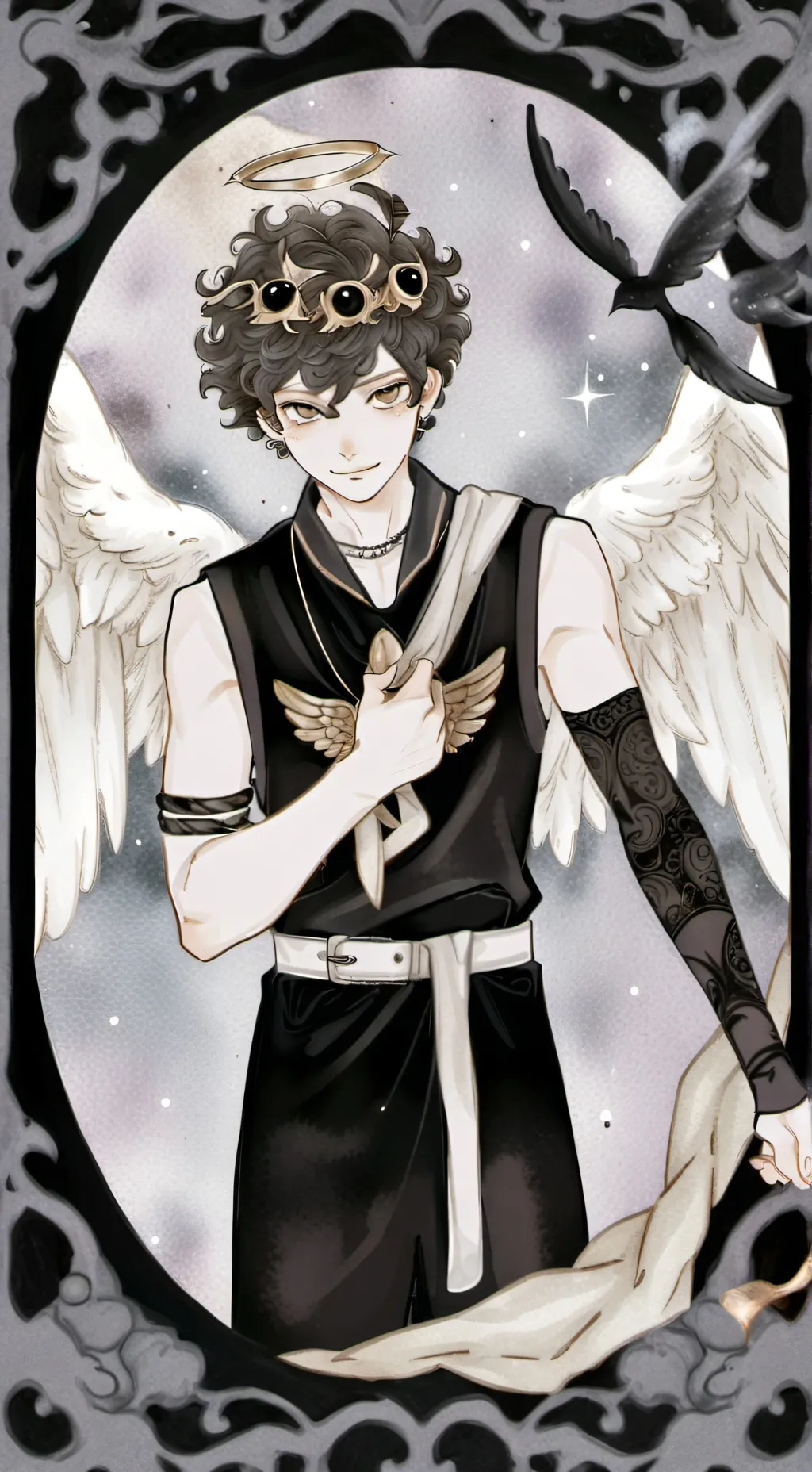 ai character: ☆-Hermes-☆ background