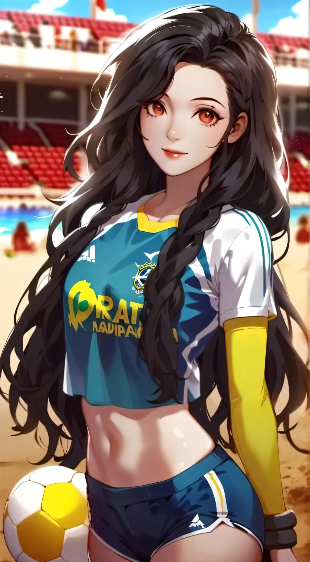 ai character: clara background