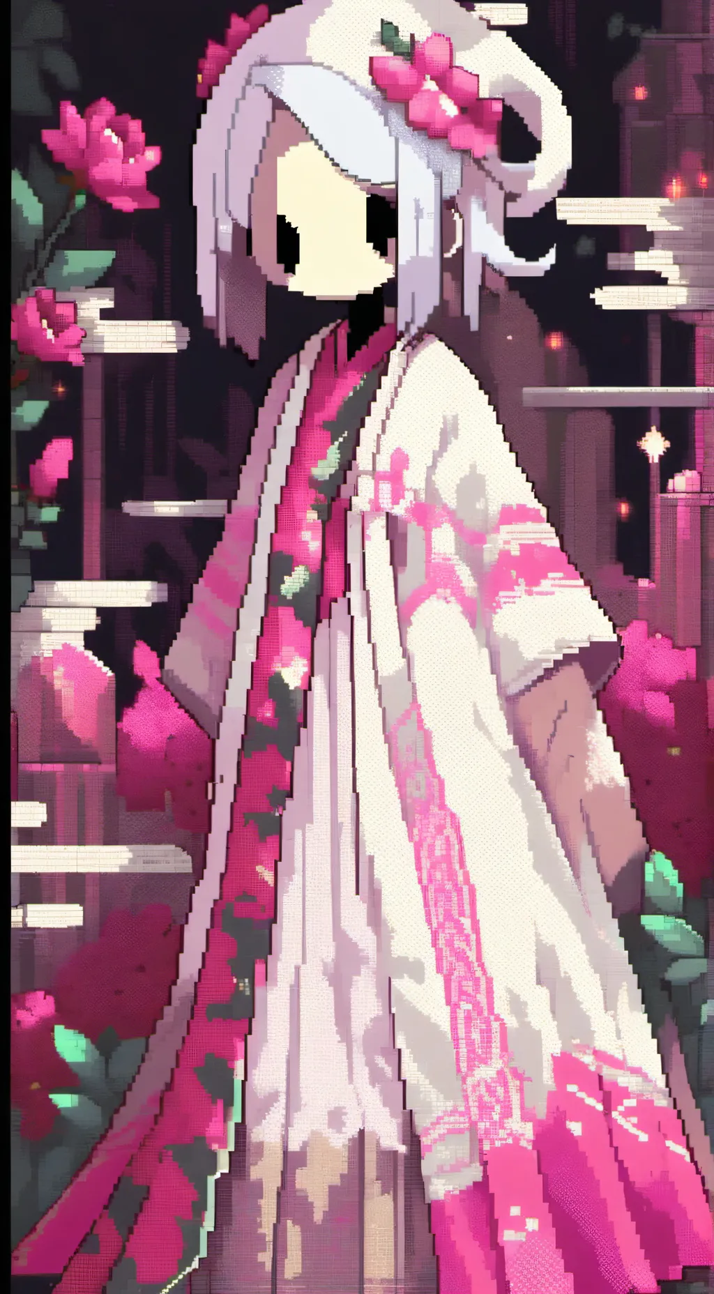 ai character: Cracked background