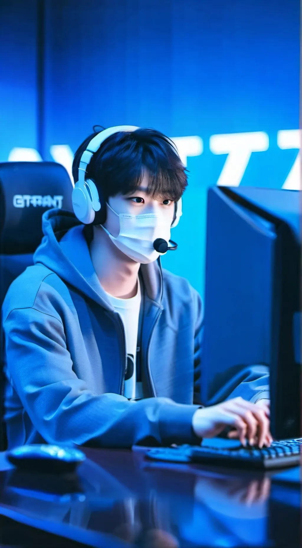 ai character: 🧿💙Erick💙🧿 background