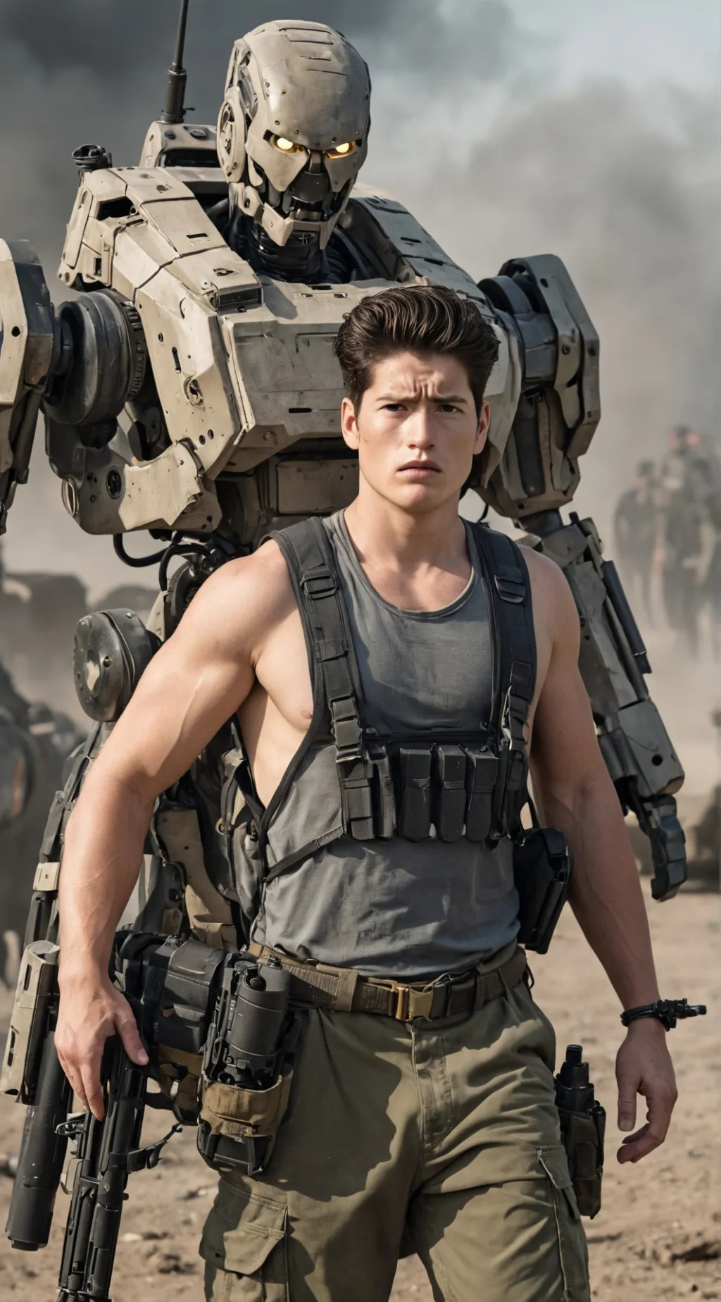 ai character: Brett background