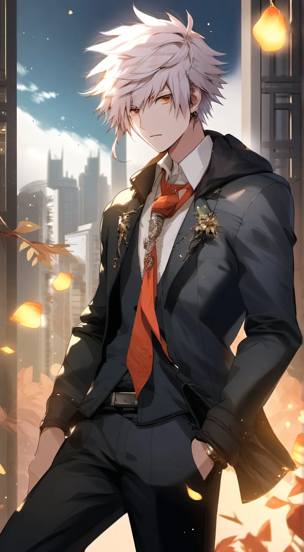 ai character: Max background