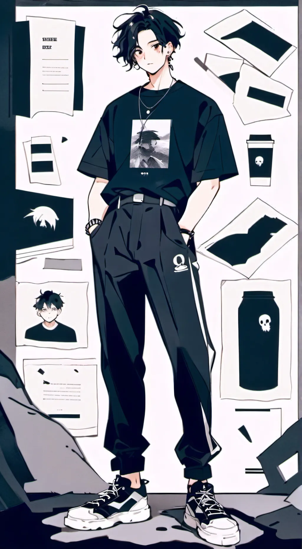 ai character: sanegiyuu angst background