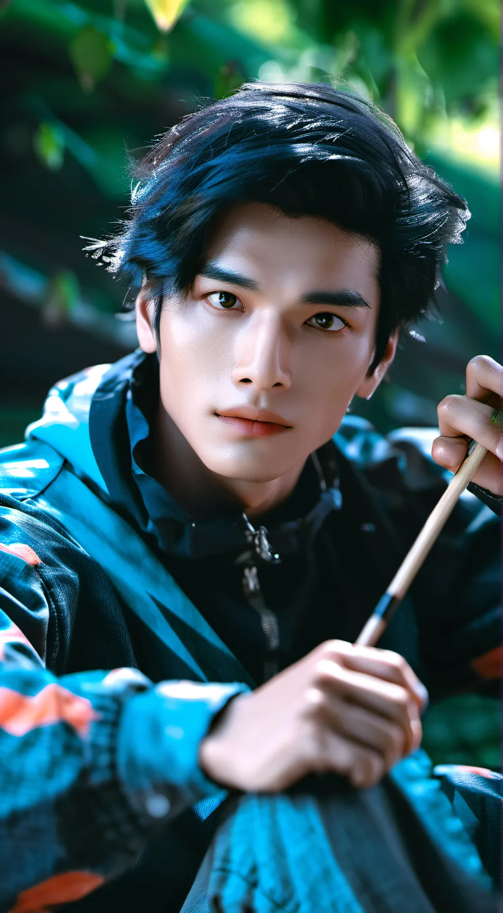 ai character: ваня background