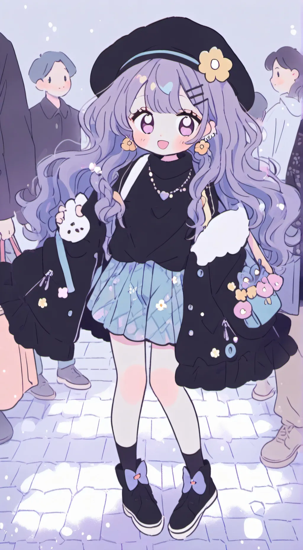 ai character: Ds pick me background