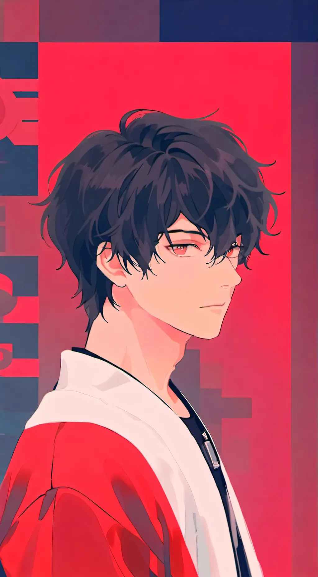 ai character: Mha (sleepover) background