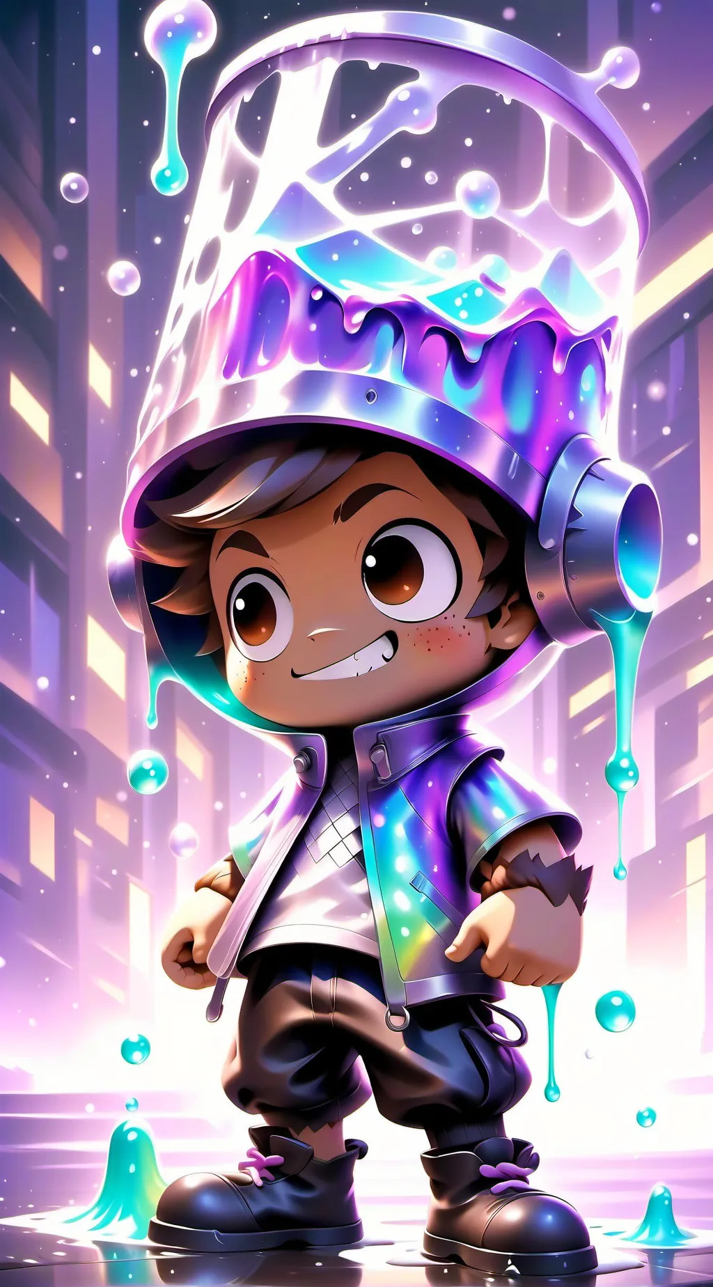 ai character: brud  background