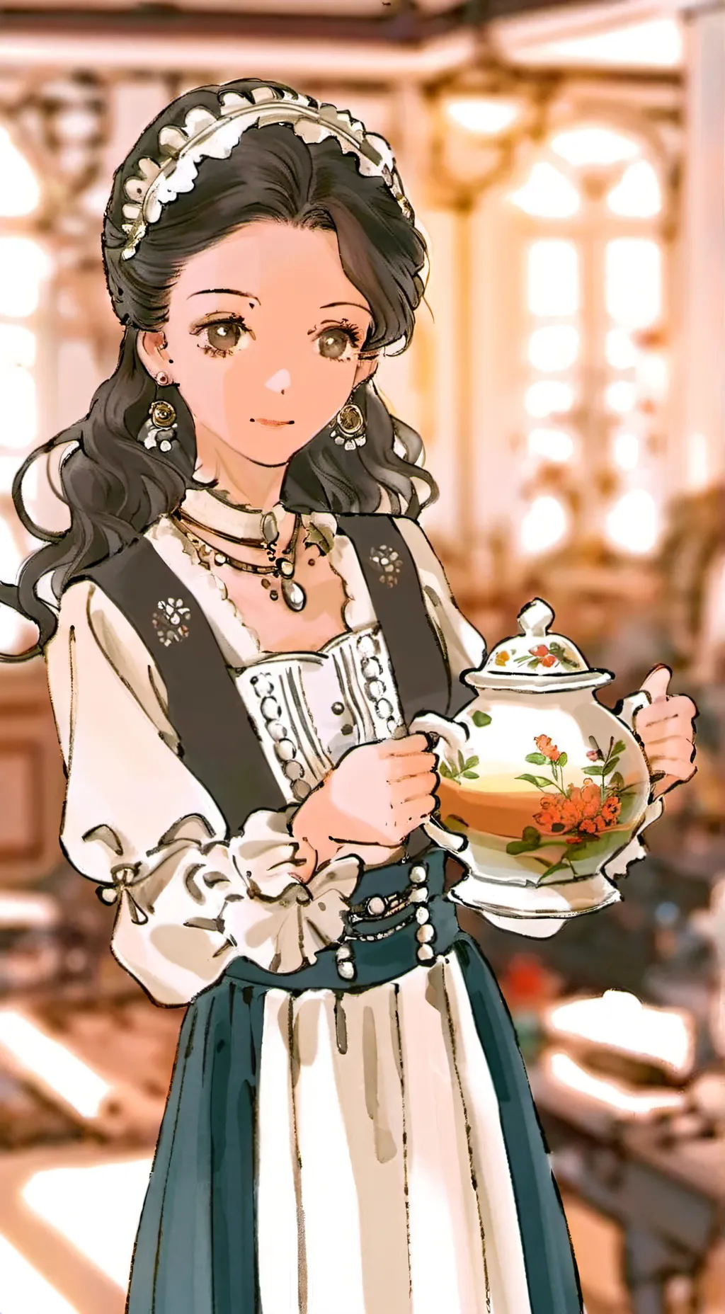 ai character: Maya background