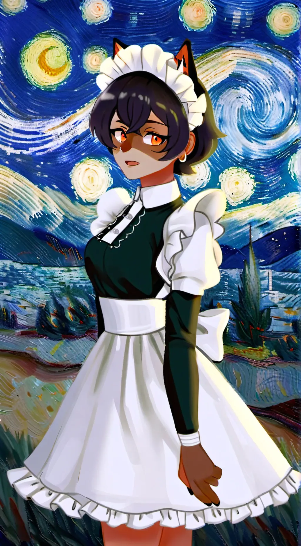 ai character: Femboy background